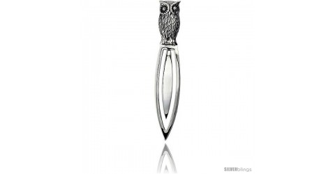 Sterling on sale Silver Owl Bookmark